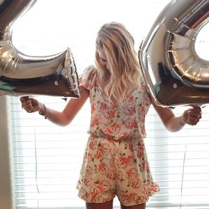 Floral romper